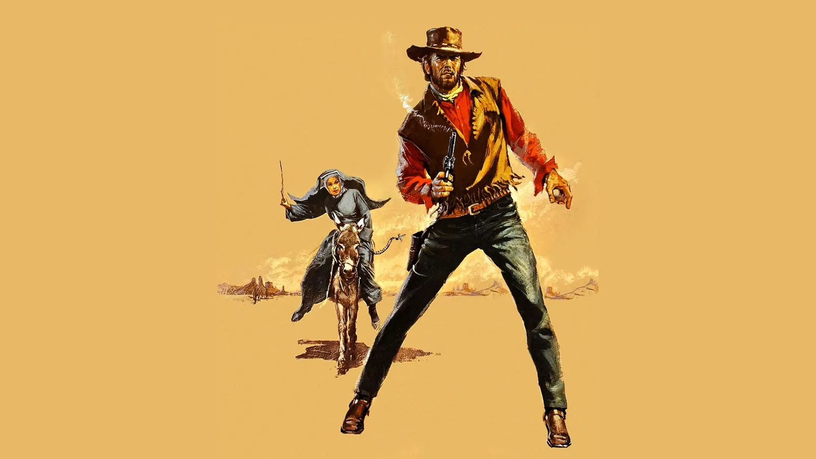 Два мула для сестры Сары