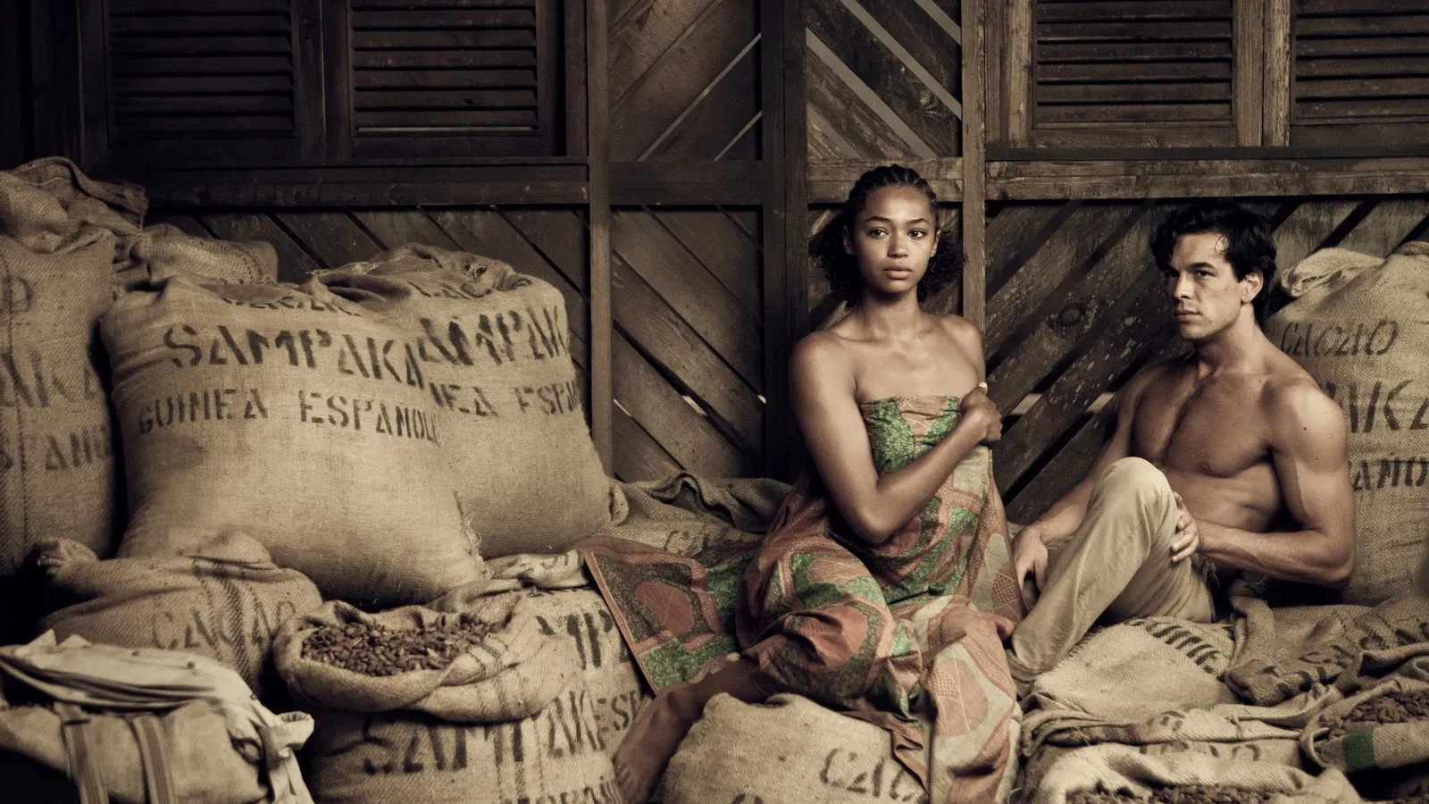 Пальмы в снегу