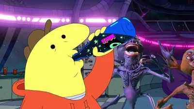 Charlie, Pim, and Bill vs the Alien